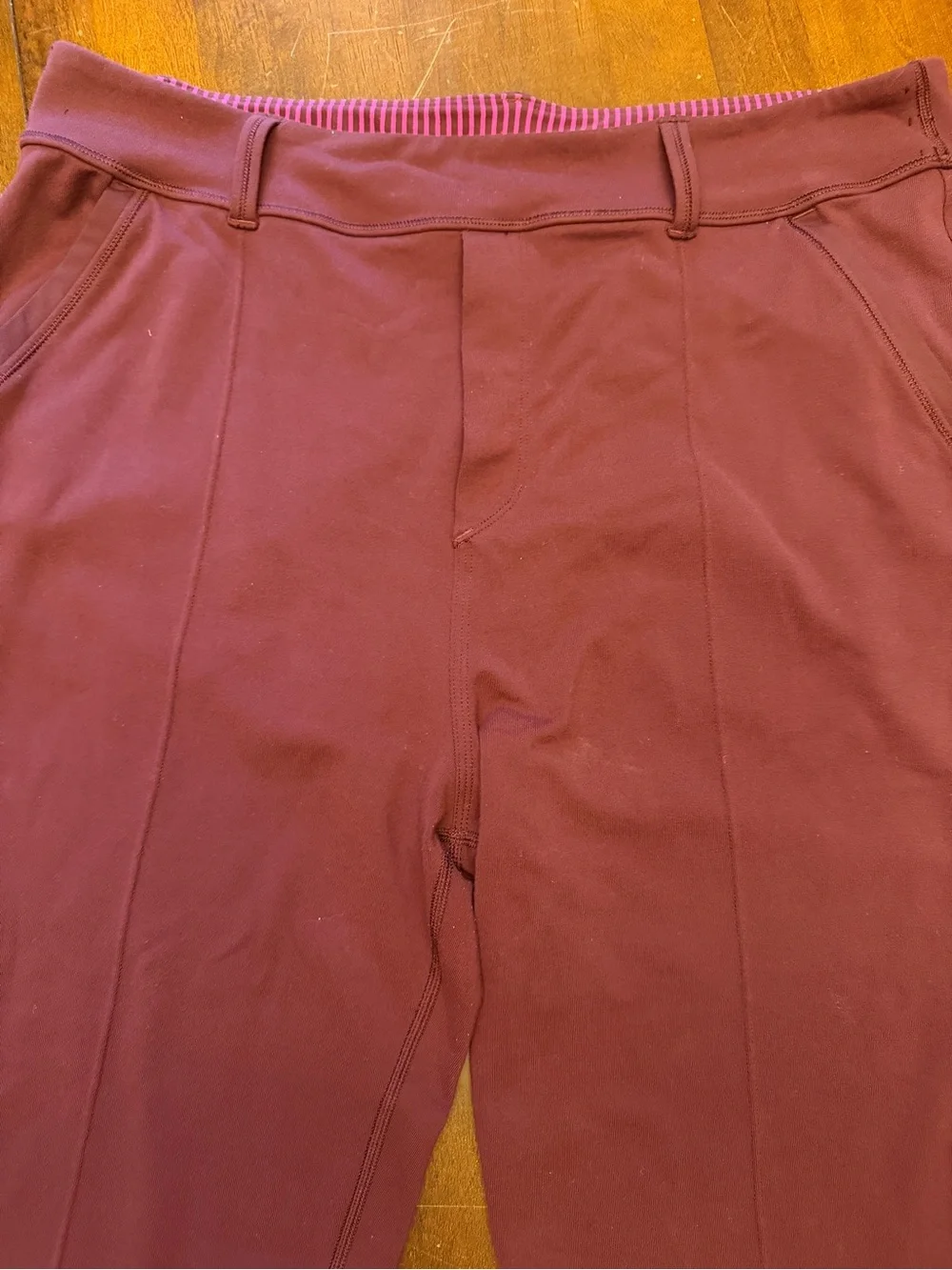 lululemon On The Fly 7/8 Pant - Dark Adobe - Size 8